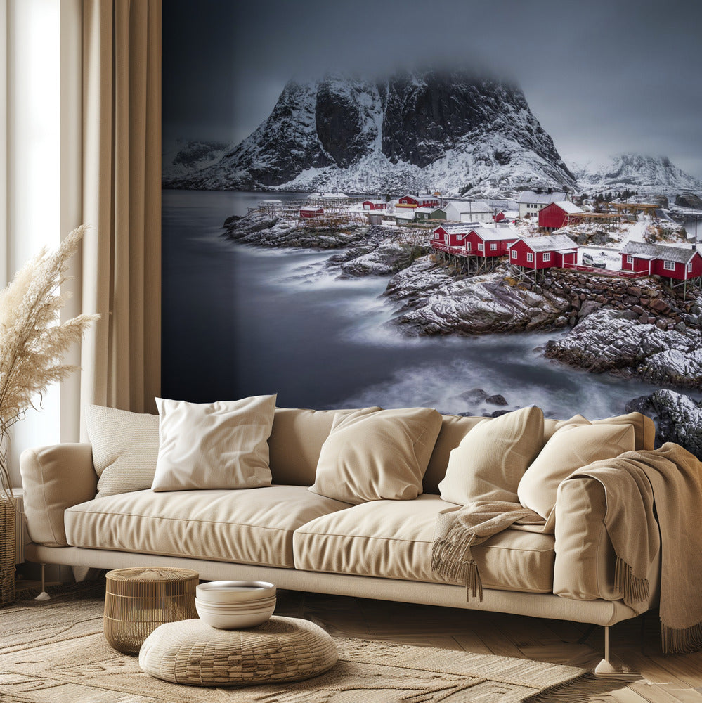 Winter-Lofoteninseln | Fototapeten