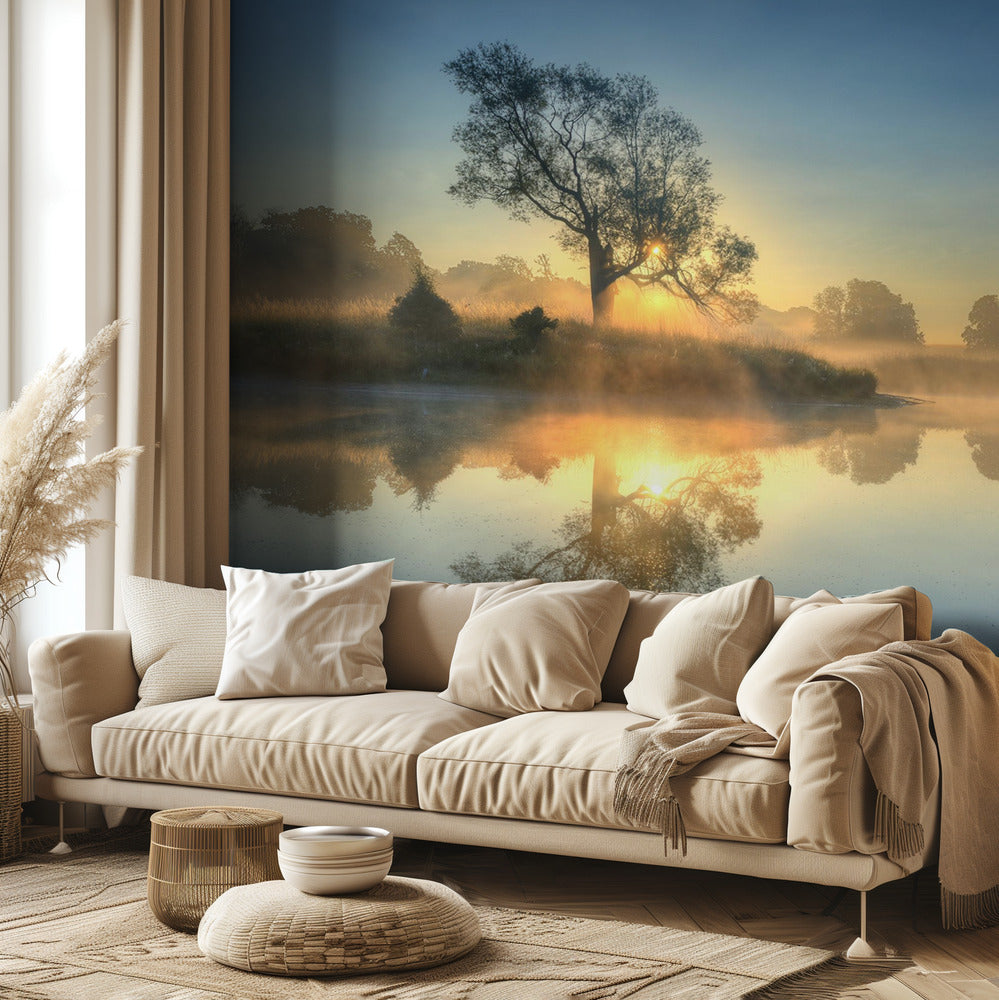 Poranna refleksja | Fototapeta