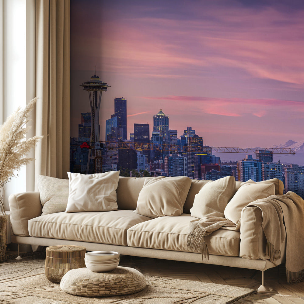 God morgon, Seattle! Fototapet