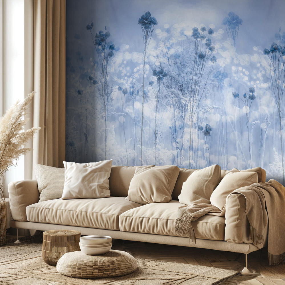 Bleu glacial | Papier Peint Photo