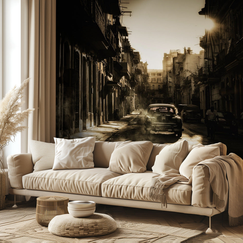 Mystischer Morgen in Havanna ... | Fototapeten