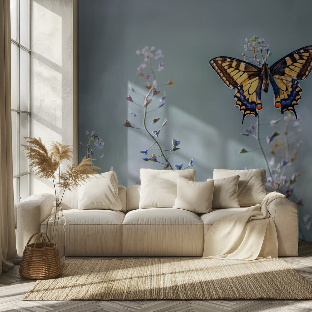 La beauté du machaon | Papier Peint Photo