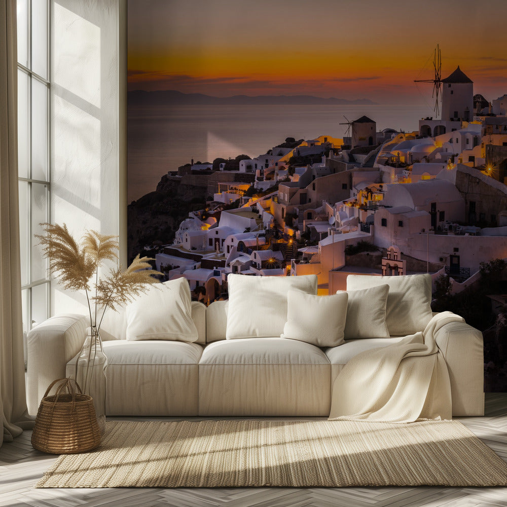 Calispera Santorini | Fototapet