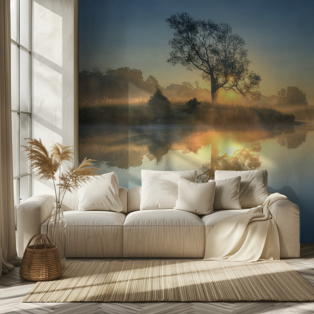 Poranna refleksja | Fototapeta