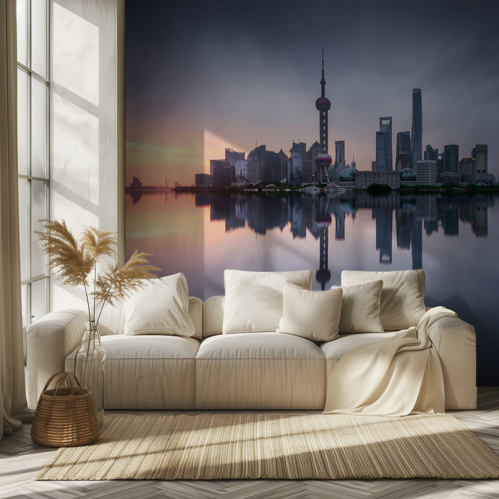 Guten Morgen Shanghai | Fototapeten