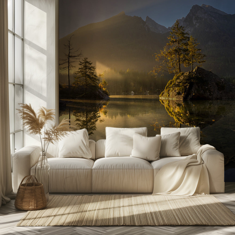 Goldener Morgen | Fototapeten