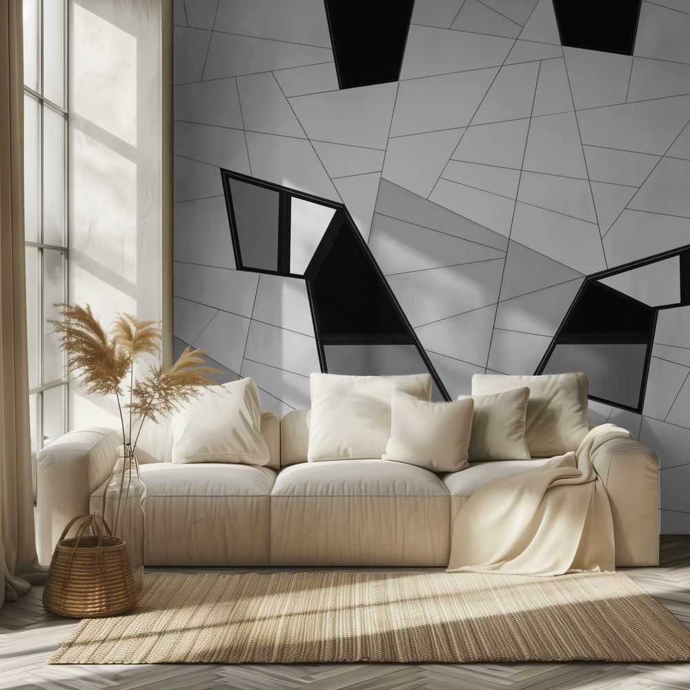 Puzzle de lignes | Papier Peint Photo