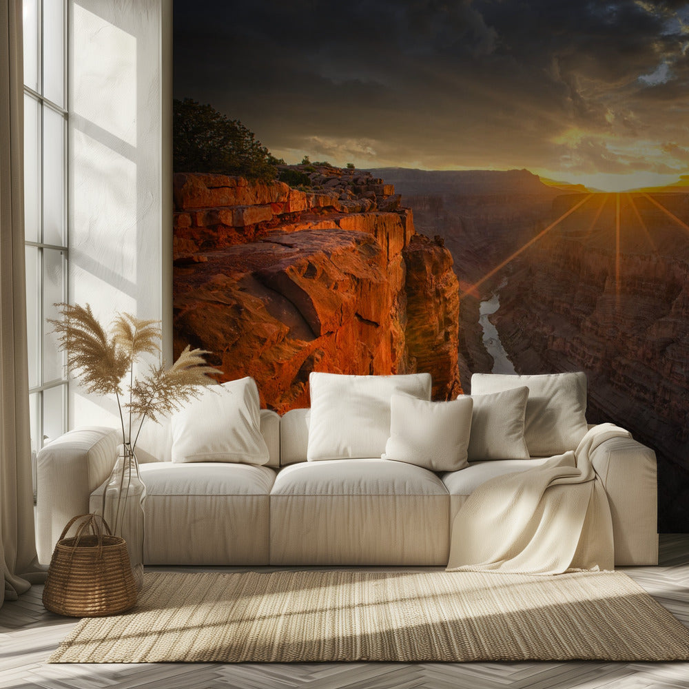 Amanecer sobre el Gran Cañón | Papel Pintado Fotográfico