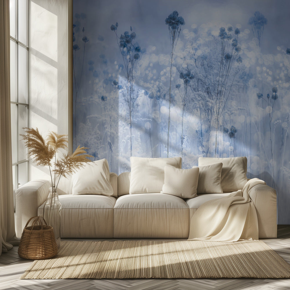 Bleu glacial | Papier Peint Photo