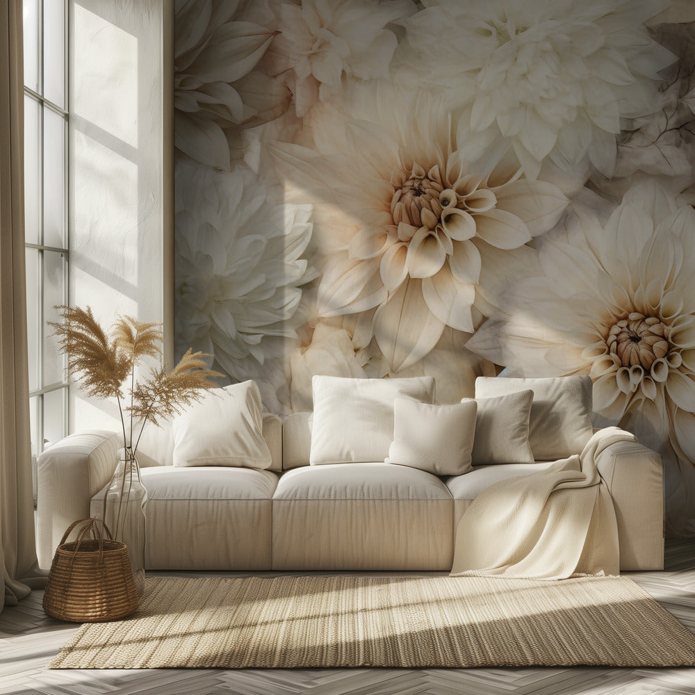 Fa Vintage Blomster 84 | Fototapeter