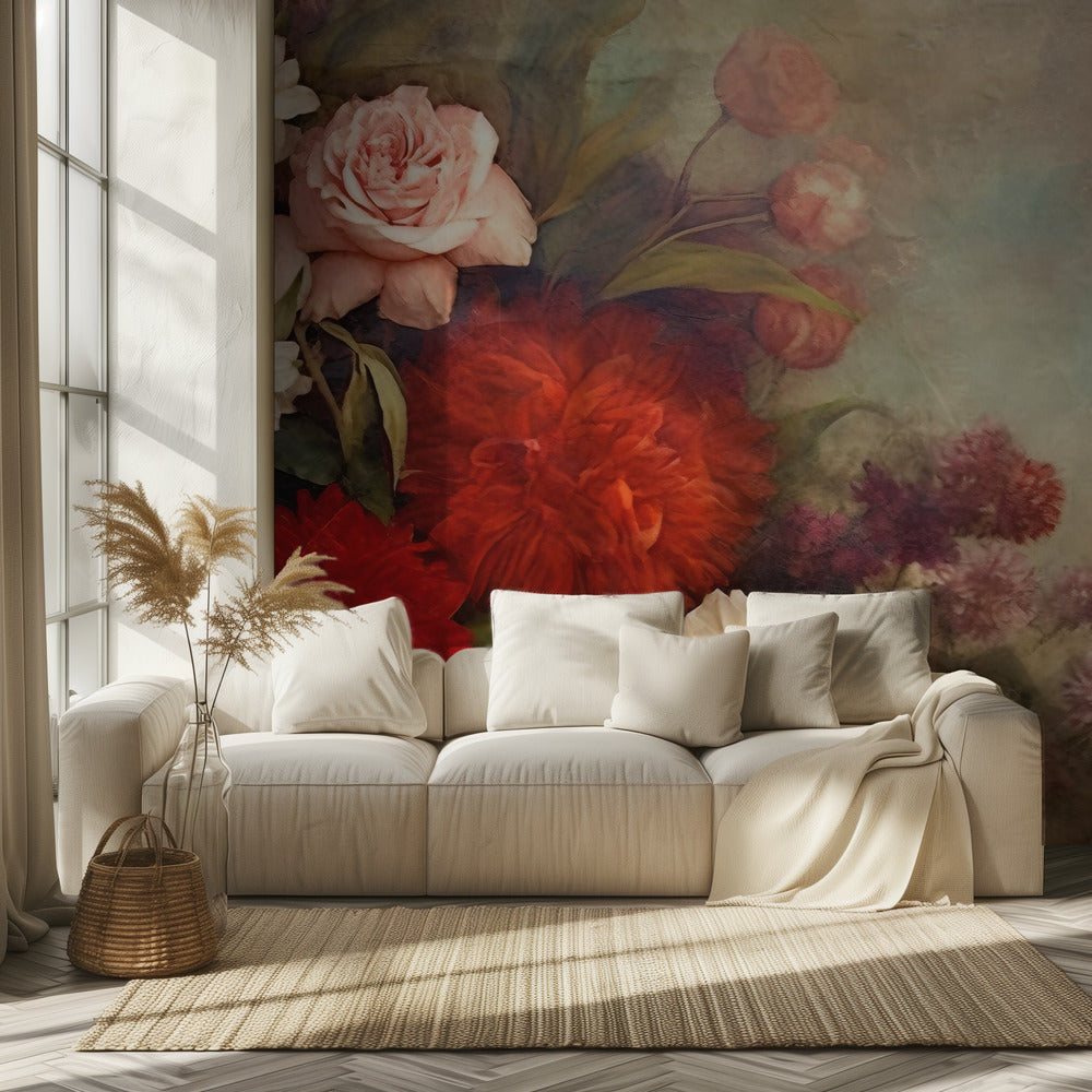 Fa Vintage Floral 12 | Papier Peint Photo