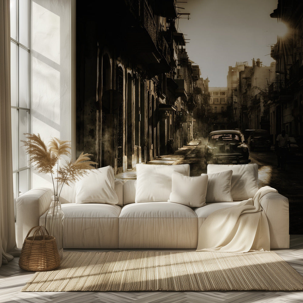 Mystischer Morgen in Havanna ... | Fototapeten