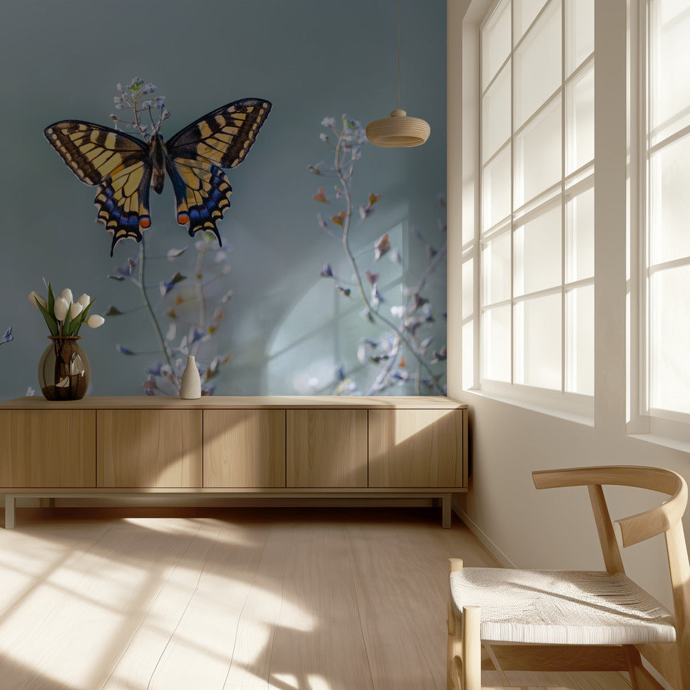La beauté du machaon | Papier Peint Photo