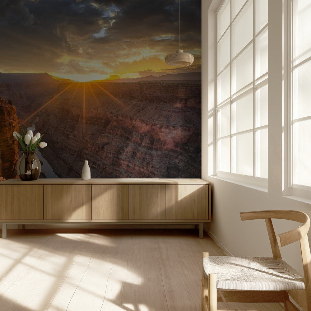 Amanecer sobre el Gran Cañón | Papel Pintado Fotográfico