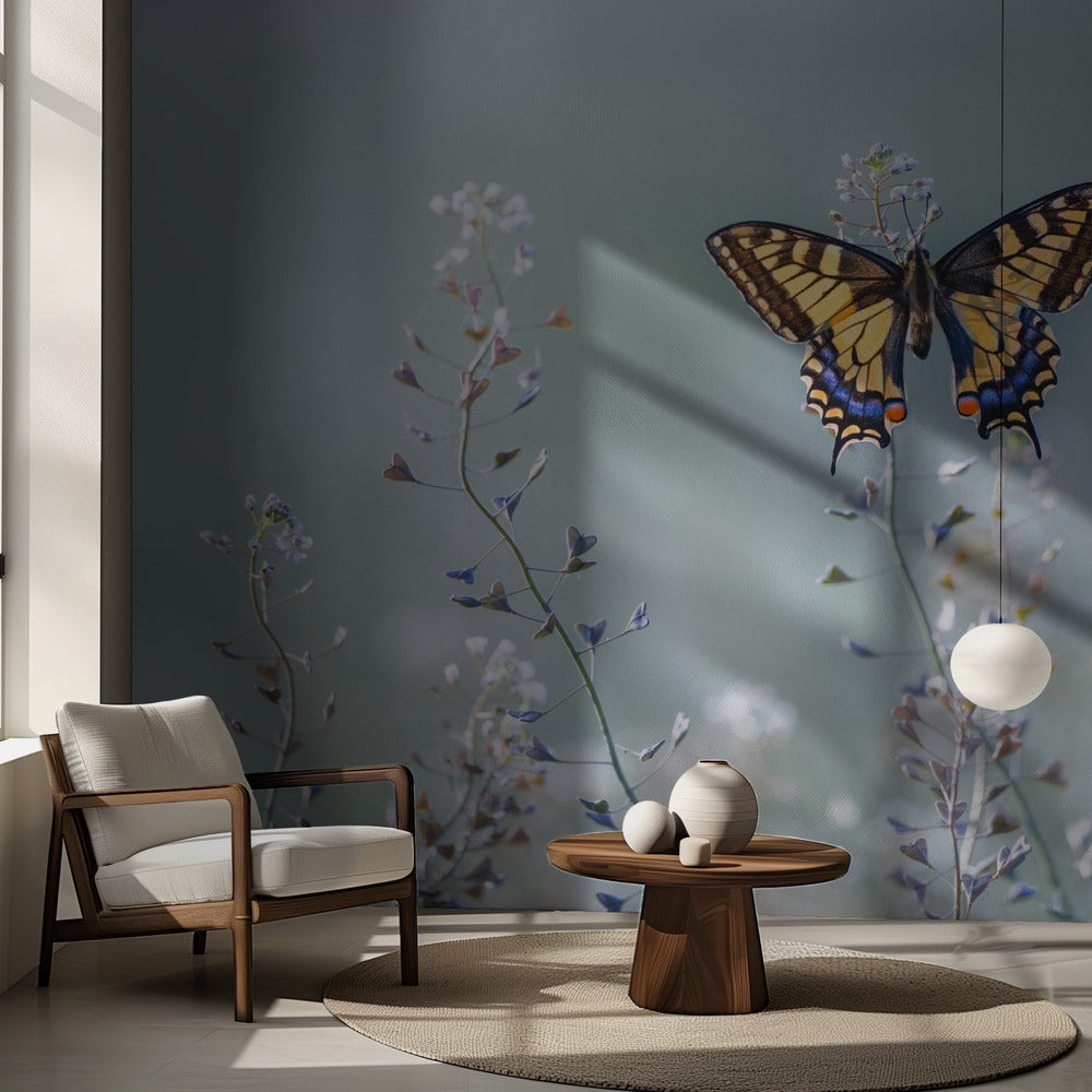 La beauté du machaon | Papier Peint Photo