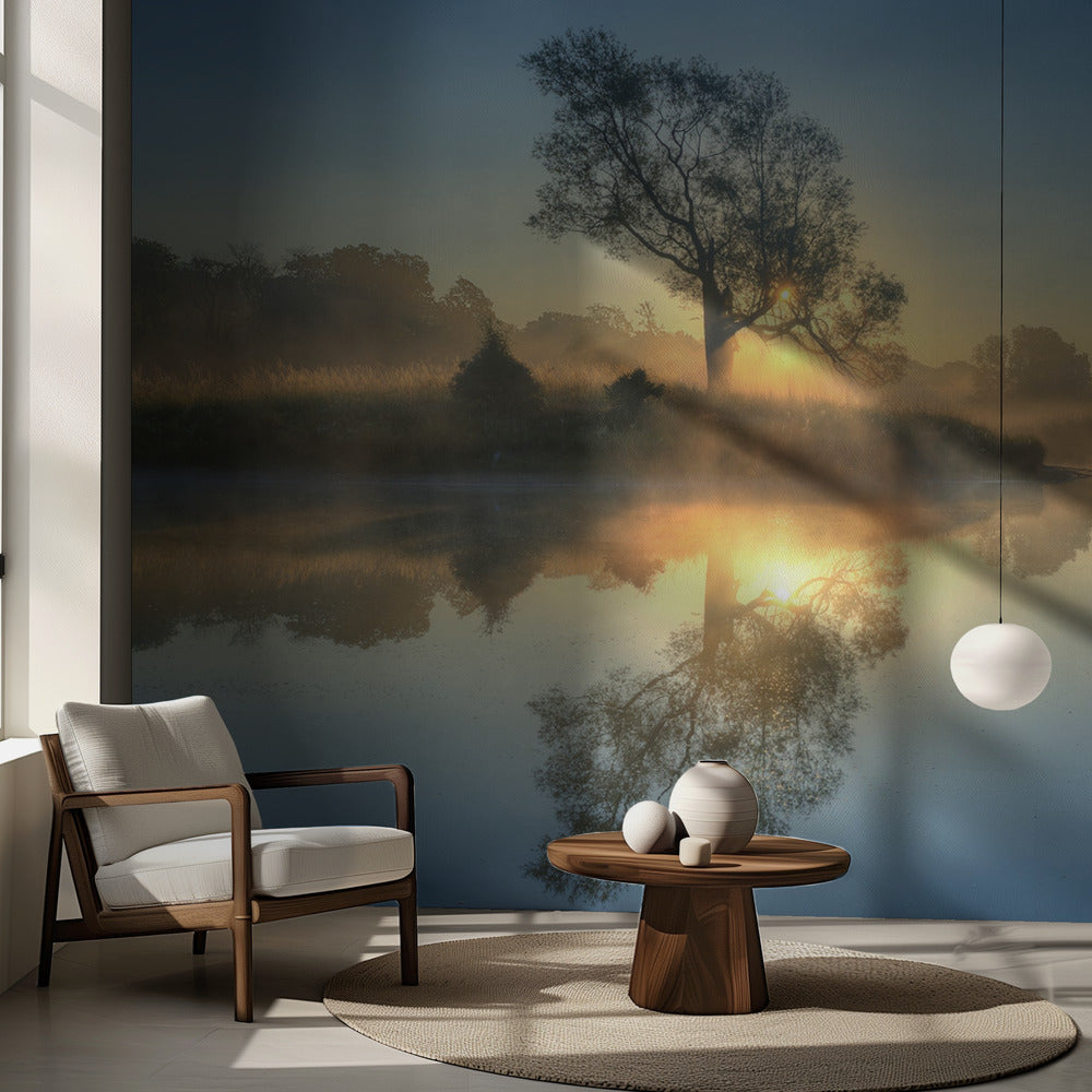 Poranna refleksja | Fototapeta