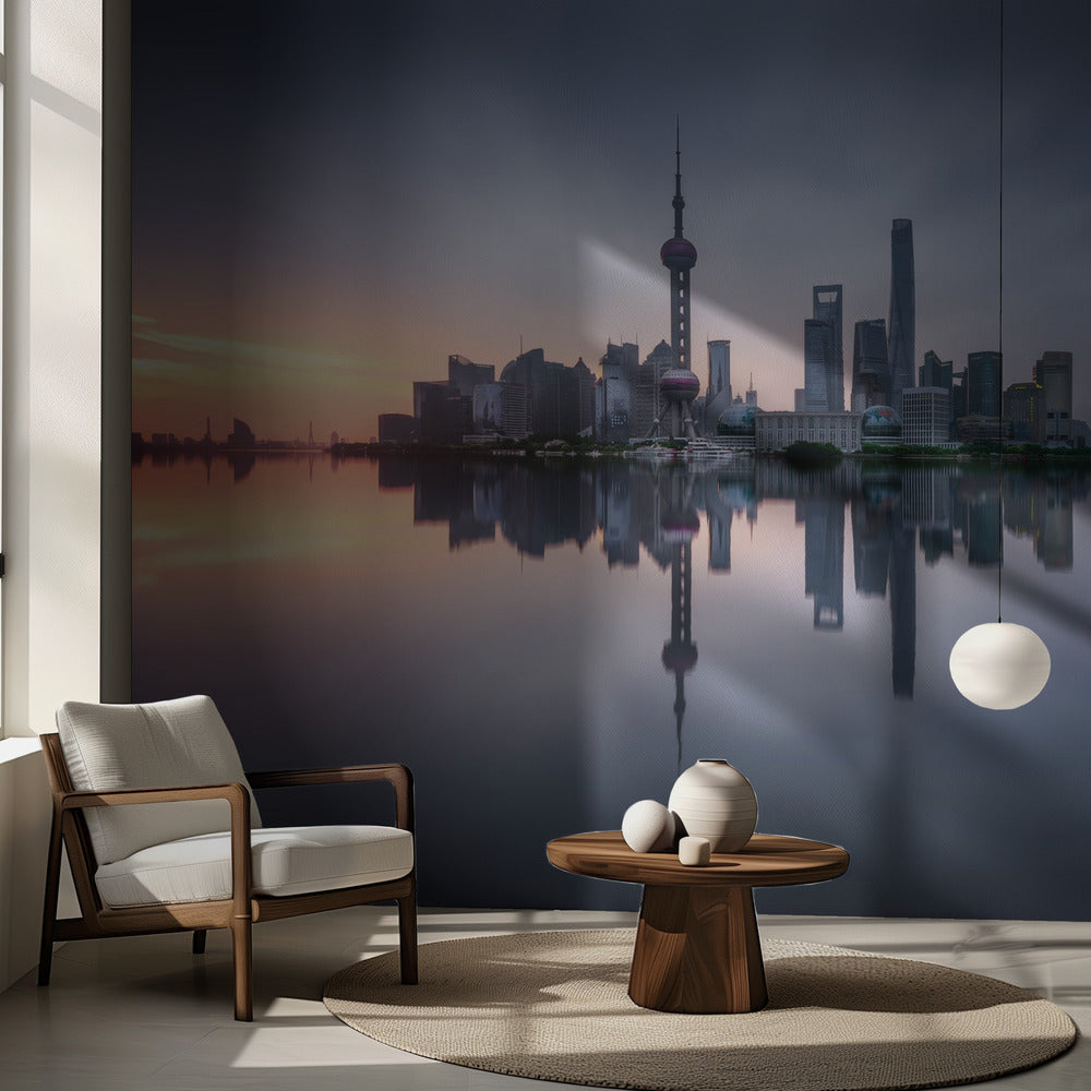 Guten Morgen Shanghai | Fototapeten