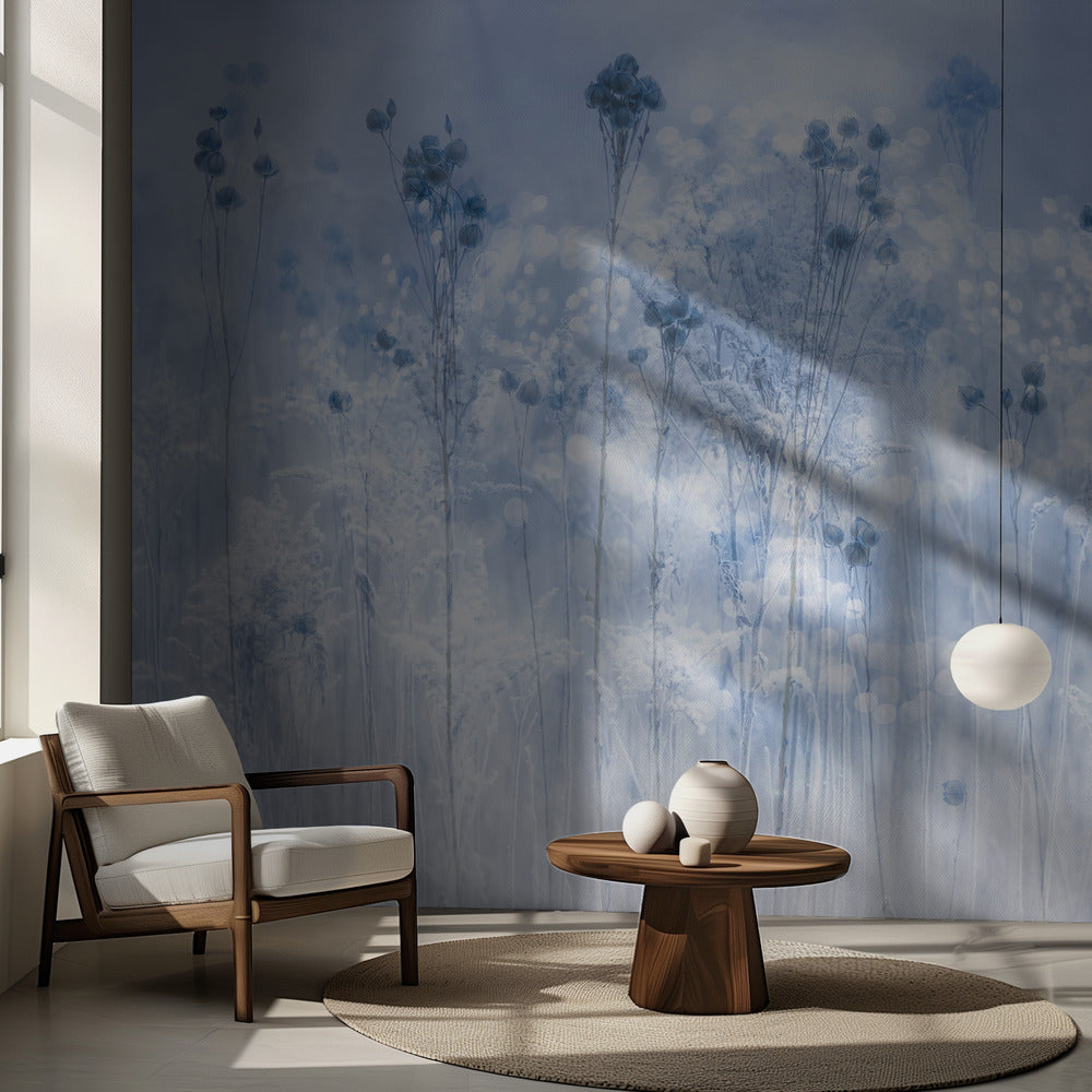 Bleu glacial | Papier Peint Photo
