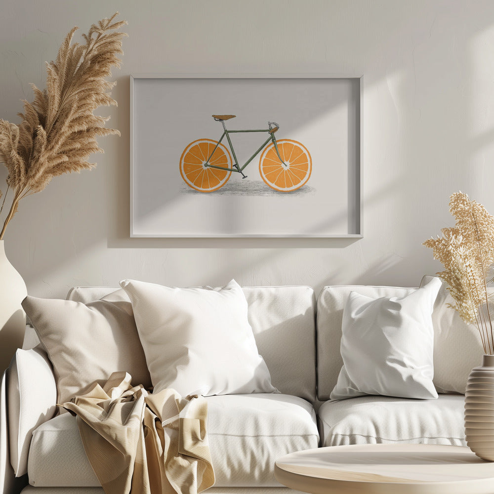 Ruote arancioni | Poster - Stampe d’Arte
