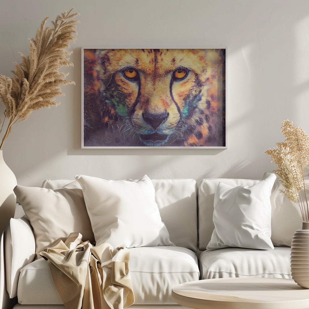 Animals Leopard Watercolor Animal Art | Poster