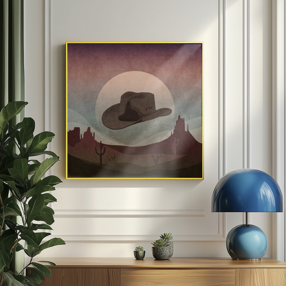 Cowboyhat | Plakater - Kunsttryk