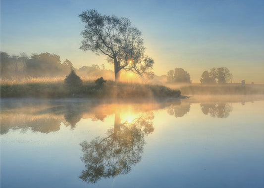 Ochtendreflectie | Fotobehang