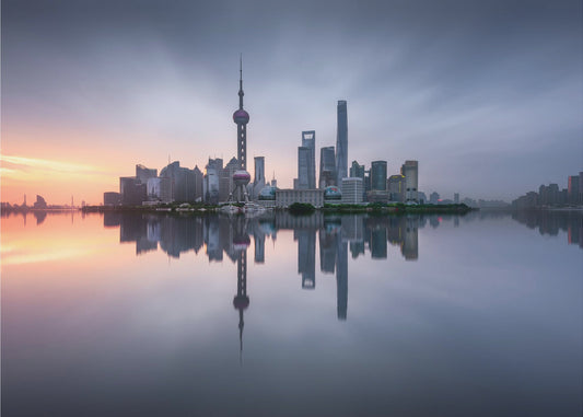 Guten Morgen Shanghai | Fototapeten