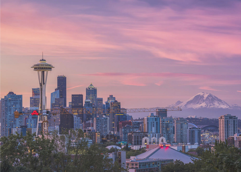 God morgon, Seattle! Fototapet