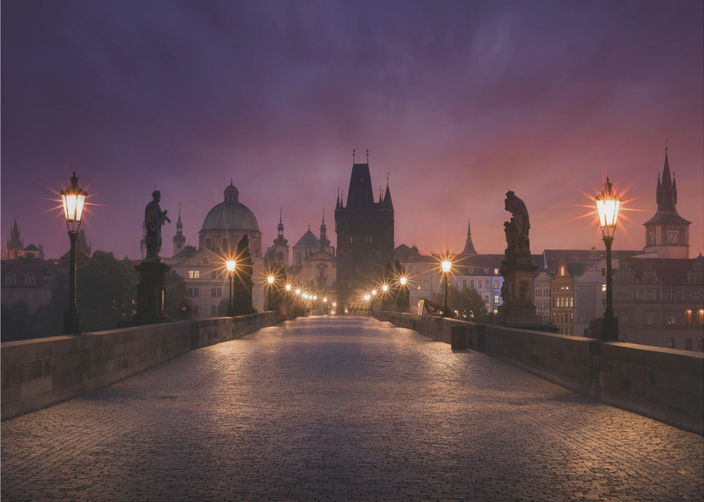 Pont Saint-Charles, Prague | Papier Peint Photo