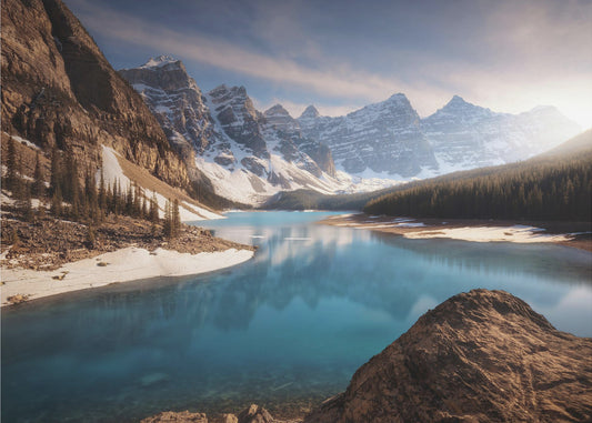 Moraine mij. | Fotobehang