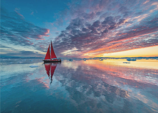 Groenlandse vuurhemel | Fotobehang