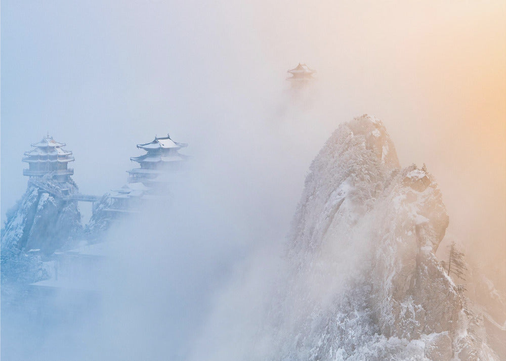 montagne laojun | Papier Peint Photo