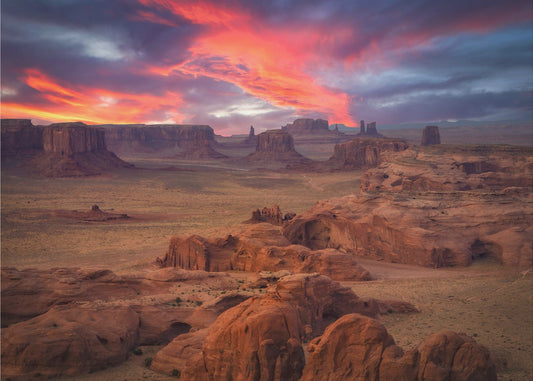 Hunts Mesa | Fotobehang