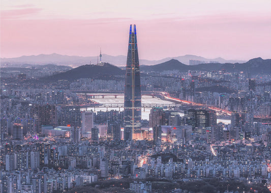 Seoul stad | Fototapet