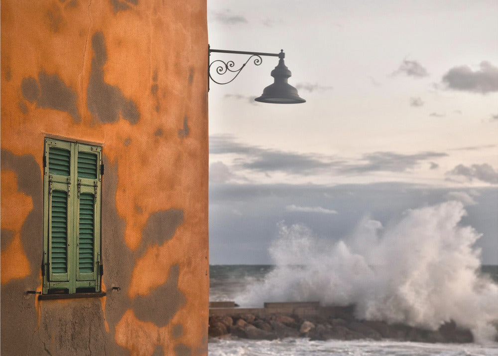 Il muro e l'onda | Carta da Parati Fotografica