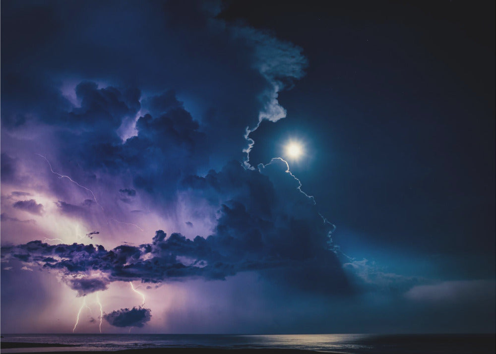 Invasion de nuages d'orage | Papier Peint Photo