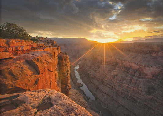 Solopgang over Grand Canyon | Fototapeter