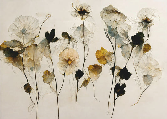 Prachtige droogbloemen | Canvasprints