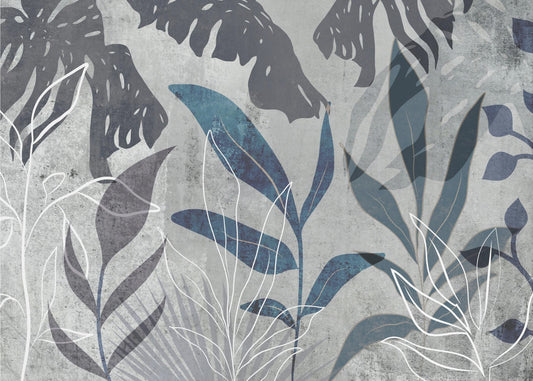 Botanique Moderne N°3 | Papier Peint Photo
