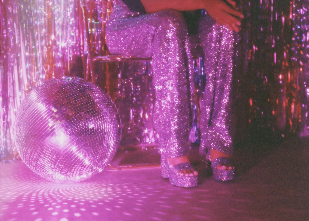 Glitter Disco Vibes | Canvasprints