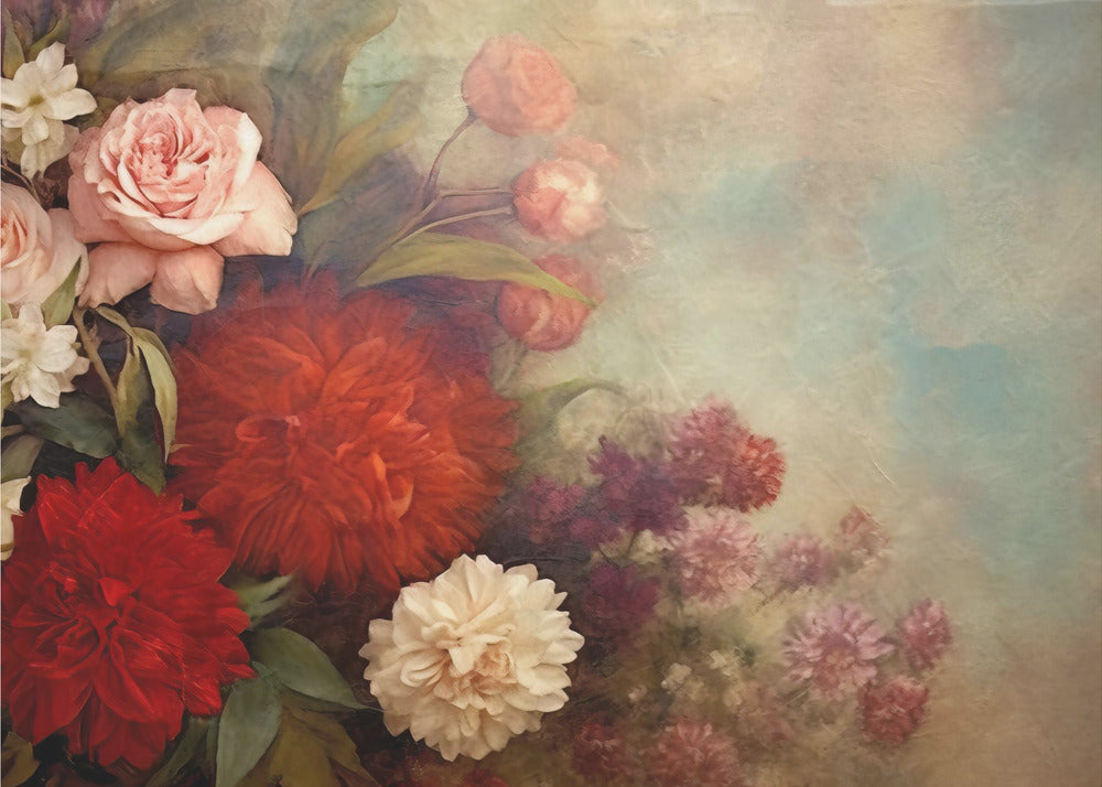 Fa Vintage Floral 12 | Papier Peint Photo