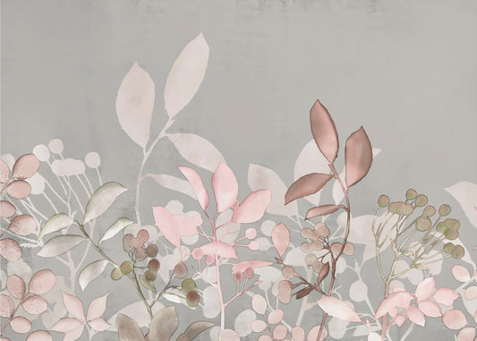 Akvarel Pastel Have Pink | Fototapeter