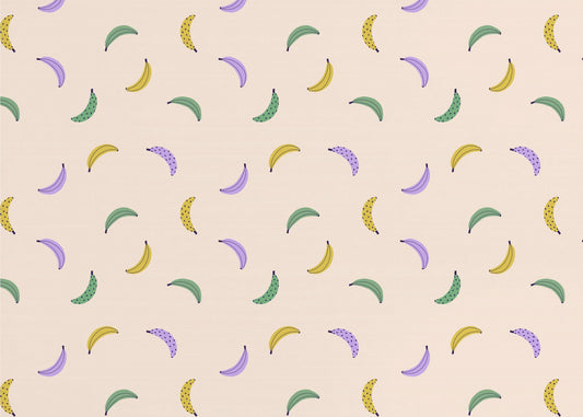 Bananer (mønsterdesign) | Fototapeter