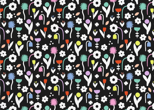 Blomster (mønsterdesign) | Fototapeter