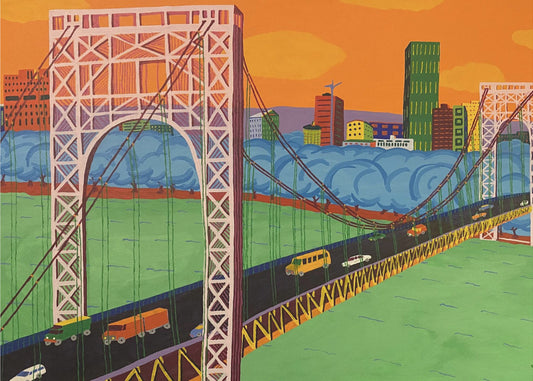 Pont George Washington | Tableaux sur Toile