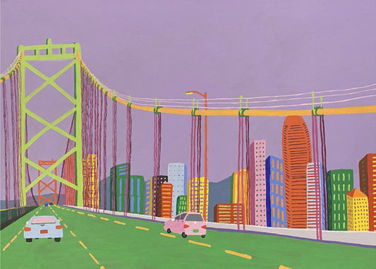 Pont de la baie d'Oakland | Tableaux sur Toile