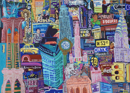 Le New York de Gershwin | Tableaux sur Toile