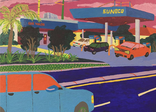 Sunoco Station | Lærredsbilleder