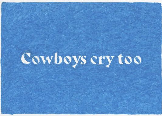 Cowboys gråter också 2 | Canvas