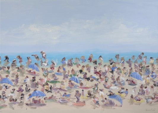 Flous en bord de plage | Papier Peint Photo
